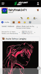 Mobile Screenshot of fairyfreak2471.deviantart.com