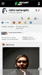 Mobile Screenshot of neko-sama-gato.deviantart.com