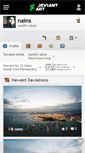 Mobile Screenshot of nains.deviantart.com