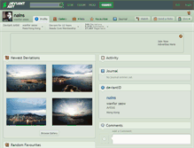 Tablet Screenshot of nains.deviantart.com