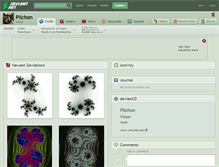 Tablet Screenshot of piichon.deviantart.com