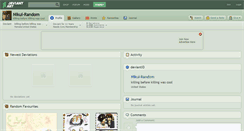 Desktop Screenshot of nikui-random.deviantart.com