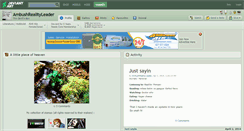 Desktop Screenshot of ambushrealityleader.deviantart.com