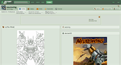 Desktop Screenshot of neurowing.deviantart.com