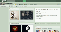 Desktop Screenshot of divergent-fans.deviantart.com