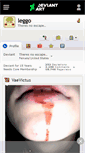 Mobile Screenshot of leggo.deviantart.com