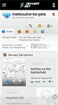 Mobile Screenshot of mekkouine-ke-peia.deviantart.com