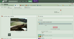 Desktop Screenshot of mimmz.deviantart.com