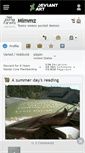 Mobile Screenshot of mimmz.deviantart.com
