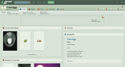 Desktop Screenshot of fried-eggz.deviantart.com