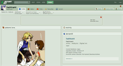 Desktop Screenshot of hashinami.deviantart.com