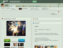 Tablet Screenshot of nupao.deviantart.com