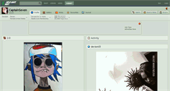 Desktop Screenshot of captainseven.deviantart.com