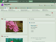 Tablet Screenshot of papuruami.deviantart.com