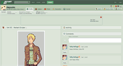 Desktop Screenshot of mayuuko.deviantart.com