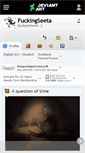 Mobile Screenshot of fuckingseeta.deviantart.com