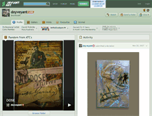 Tablet Screenshot of doyveyant.deviantart.com