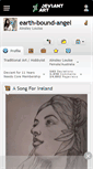 Mobile Screenshot of earth-bound-angel.deviantart.com