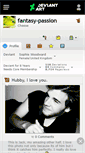 Mobile Screenshot of fantasy-passion.deviantart.com