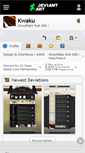 Mobile Screenshot of kwaku.deviantart.com