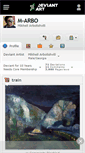 Mobile Screenshot of m-arbo.deviantart.com