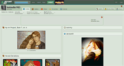 Desktop Screenshot of louloudia1983.deviantart.com