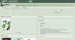 Desktop Screenshot of luciloma.deviantart.com