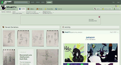 Desktop Screenshot of nfreak974.deviantart.com
