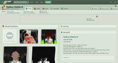 Desktop Screenshot of paleboy18skitty18.deviantart.com