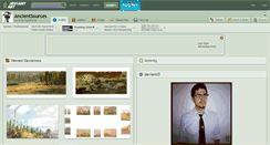 Desktop Screenshot of ancientsources.deviantart.com