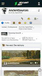 Mobile Screenshot of ancientsources.deviantart.com