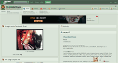 Desktop Screenshot of chocolatechaos.deviantart.com