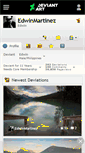 Mobile Screenshot of edwinmartinez.deviantart.com