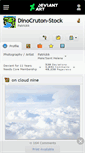 Mobile Screenshot of dinocruton-stock.deviantart.com