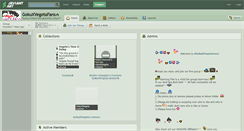 Desktop Screenshot of gokuxvegetafans.deviantart.com