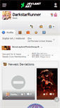 Mobile Screenshot of darkstarrunner.deviantart.com