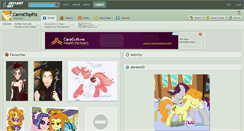 Desktop Screenshot of carrottopplz.deviantart.com