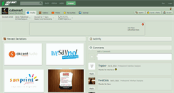 Desktop Screenshot of cubsonart.deviantart.com