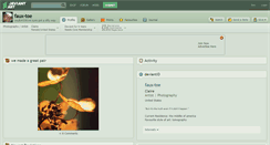 Desktop Screenshot of faux-toe.deviantart.com