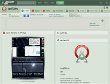 Tablet Screenshot of ianitainc.deviantart.com