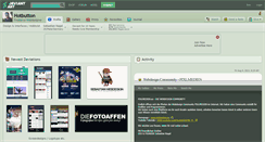 Desktop Screenshot of hotbutton.deviantart.com