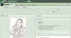 Desktop Screenshot of kellubean.deviantart.com