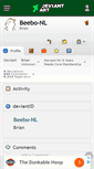 Mobile Screenshot of beebo-nl.deviantart.com