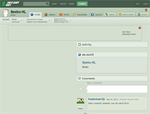 Tablet Screenshot of beebo-nl.deviantart.com