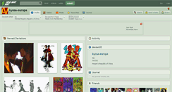 Desktop Screenshot of kyosa-europa.deviantart.com