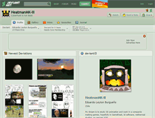 Tablet Screenshot of heatmanmk-iii.deviantart.com