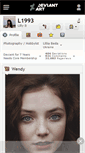 Mobile Screenshot of l1993.deviantart.com