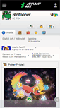 Mobile Screenshot of nintooner.deviantart.com