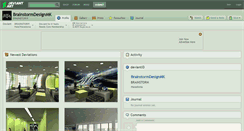 Desktop Screenshot of brainstormdesignmk.deviantart.com