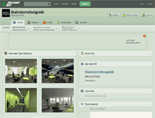 Tablet Screenshot of brainstormdesignmk.deviantart.com